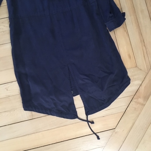 BB Dakota Navy Utility Coat Extra Small - Picture 7 of 7